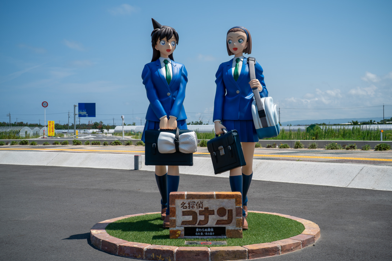 蘭と園子の写真